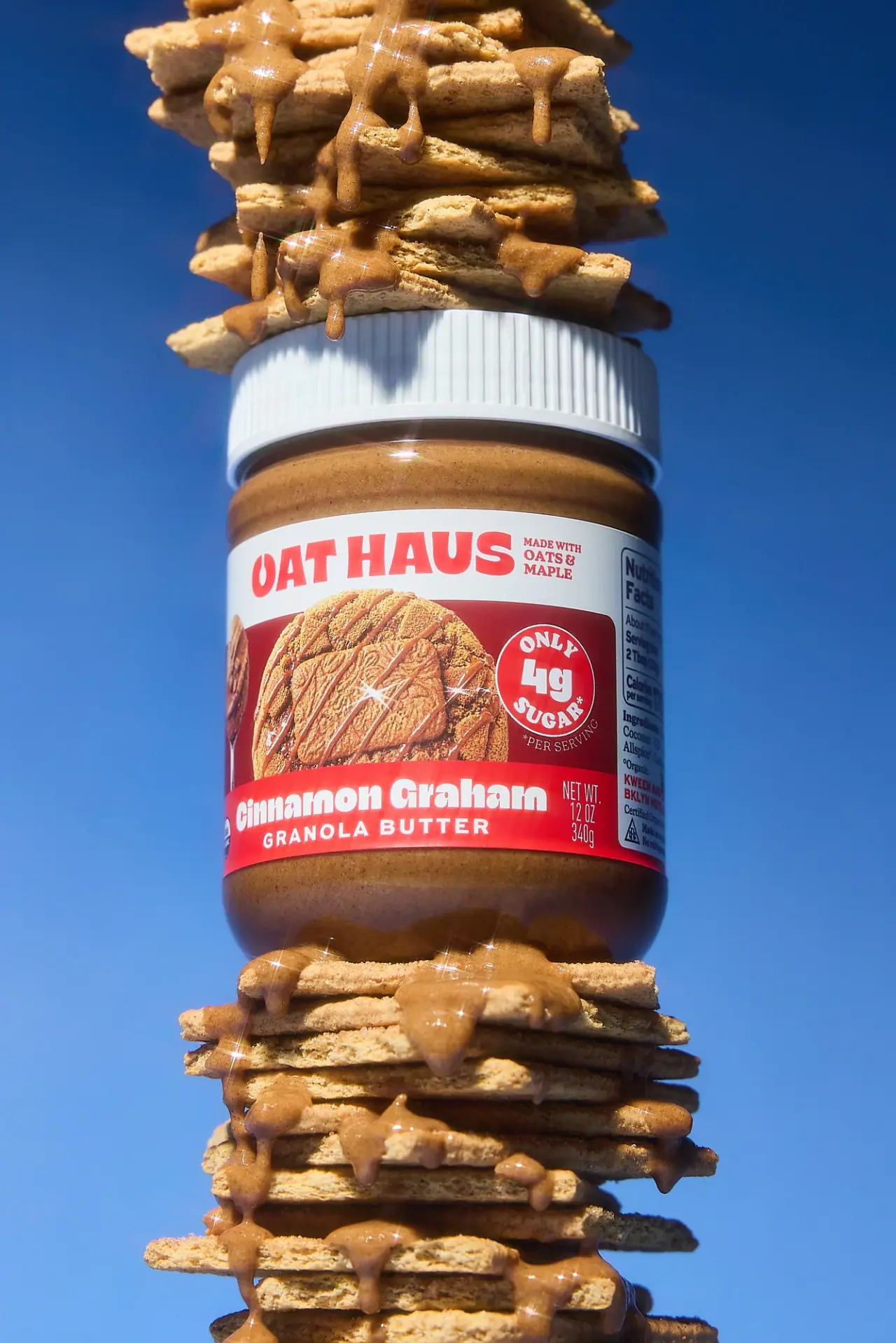 Oat Haus Cinnamon Graham Granola Butter packaging, photo 1