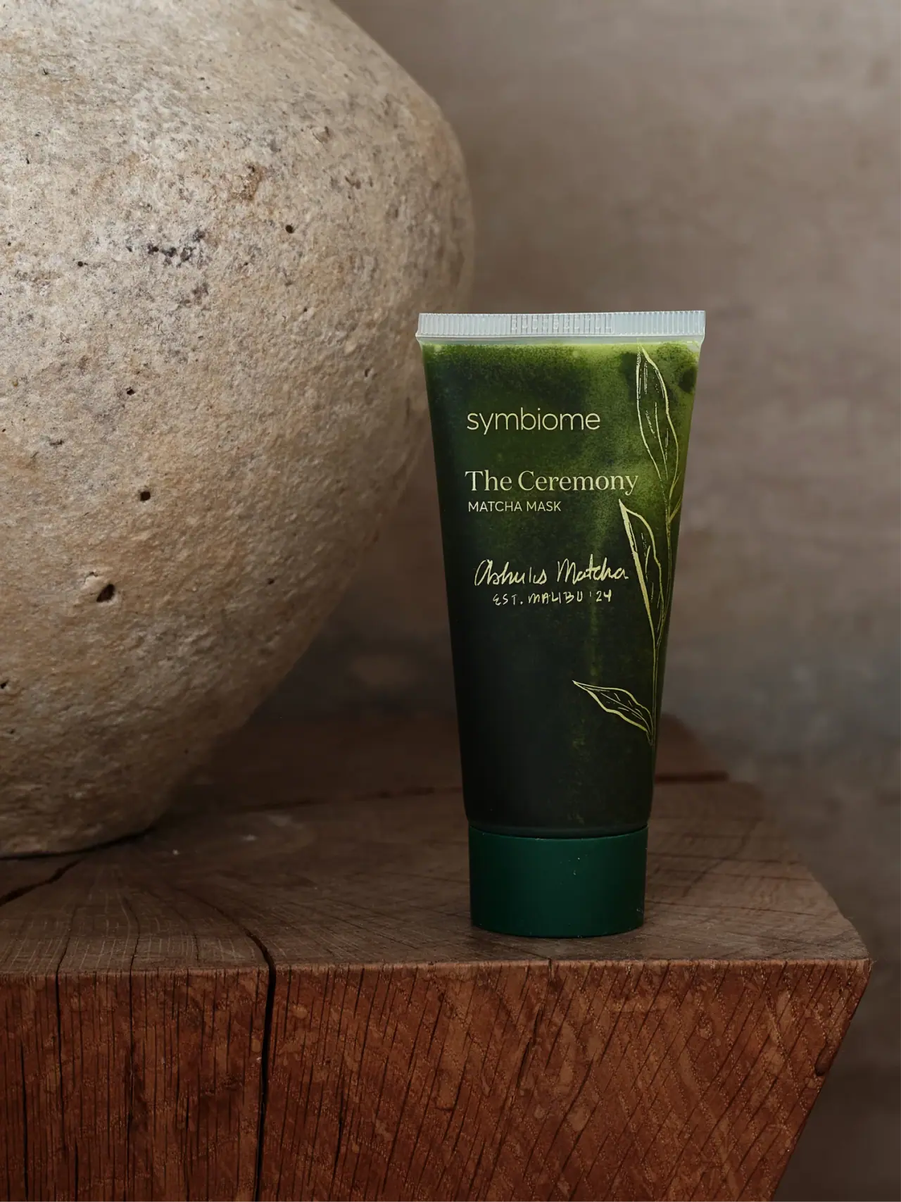 Symbiome The Ceremony Matcha Mask packaging