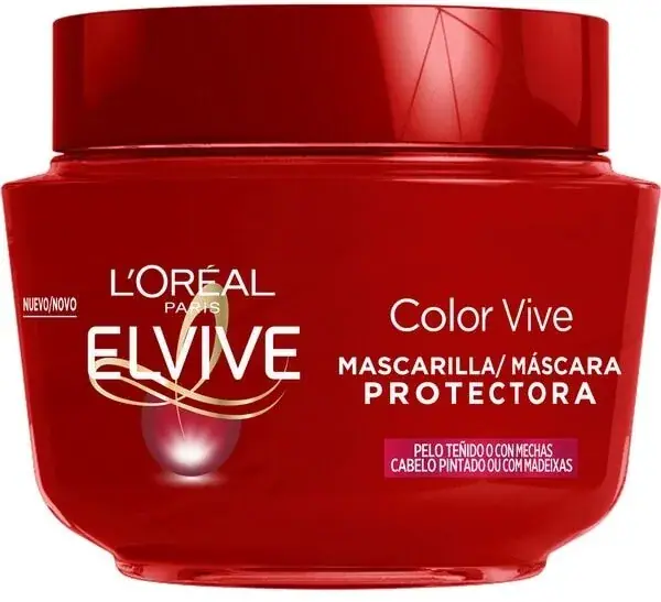 L'Oréal Paris Mascarilla de pelo protectora Color Vive packaging, photo 1