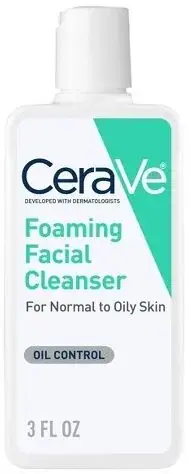 CeraVe Foaming Facial Cleanser packaging, photo 1