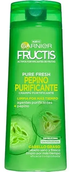 Garnier Champu Fortificante - Pure Fresh - Pepino Purificante packaging, photo 1